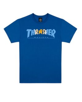 T-shirt Thrasher argentine blue