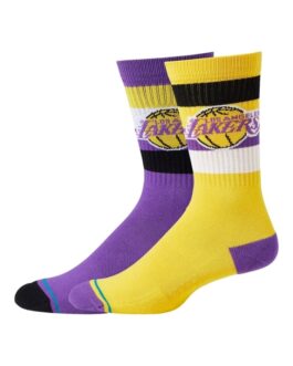 Chaussettes stance Pack de 2 paires Lakers