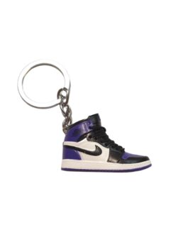 Porte clé Jordan 1 purple